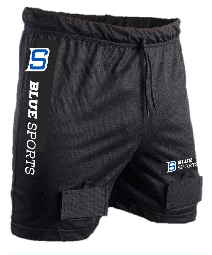 Blue Sports Mesh Jock Shorts - SR