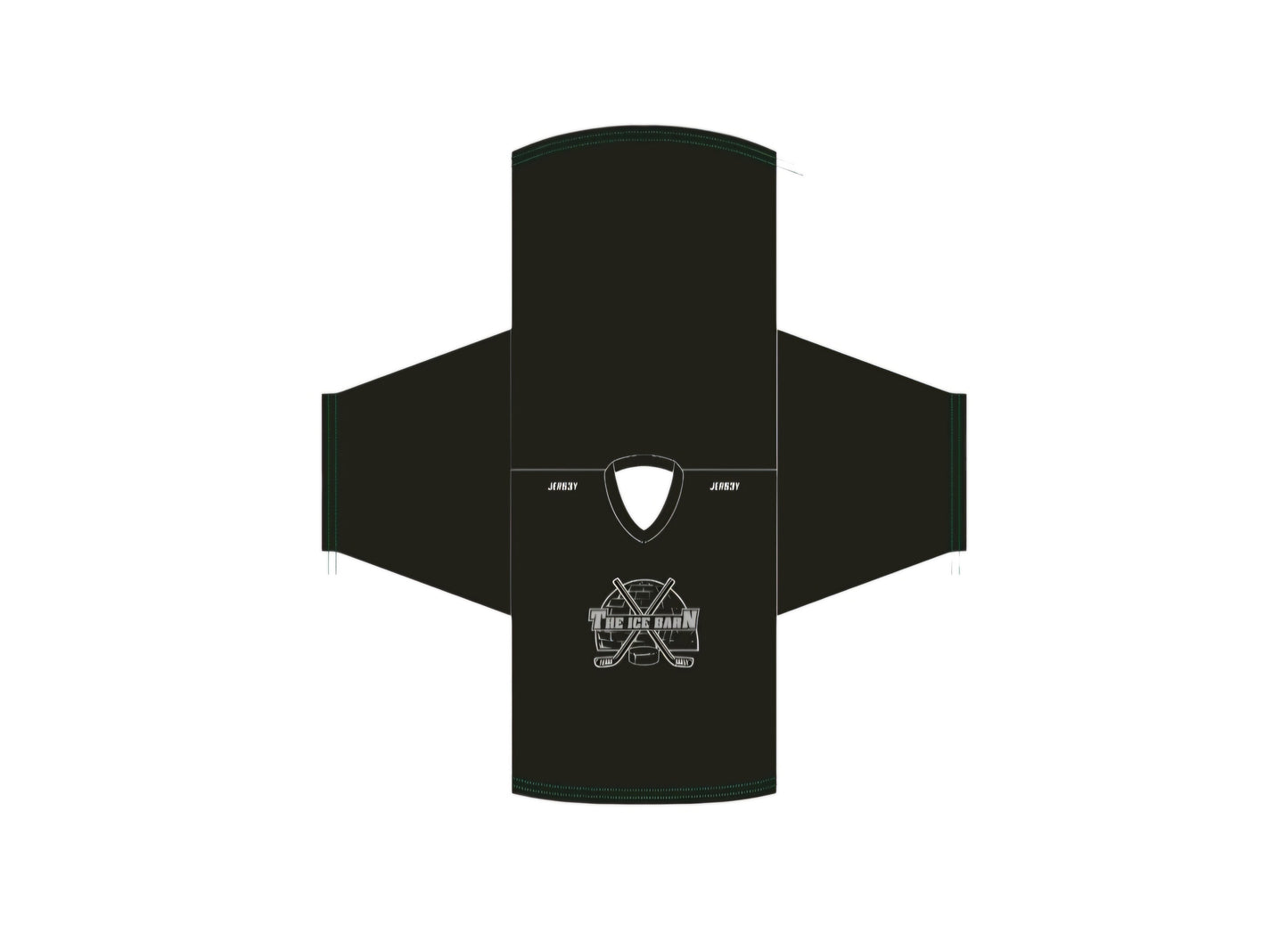 Ice Barn Training Jersey Blackout