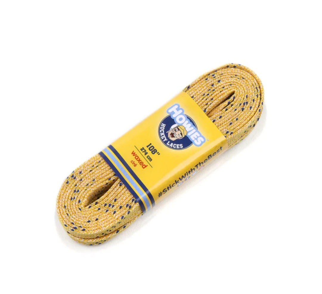 Howies Yellow & Blue Waxed Laces
