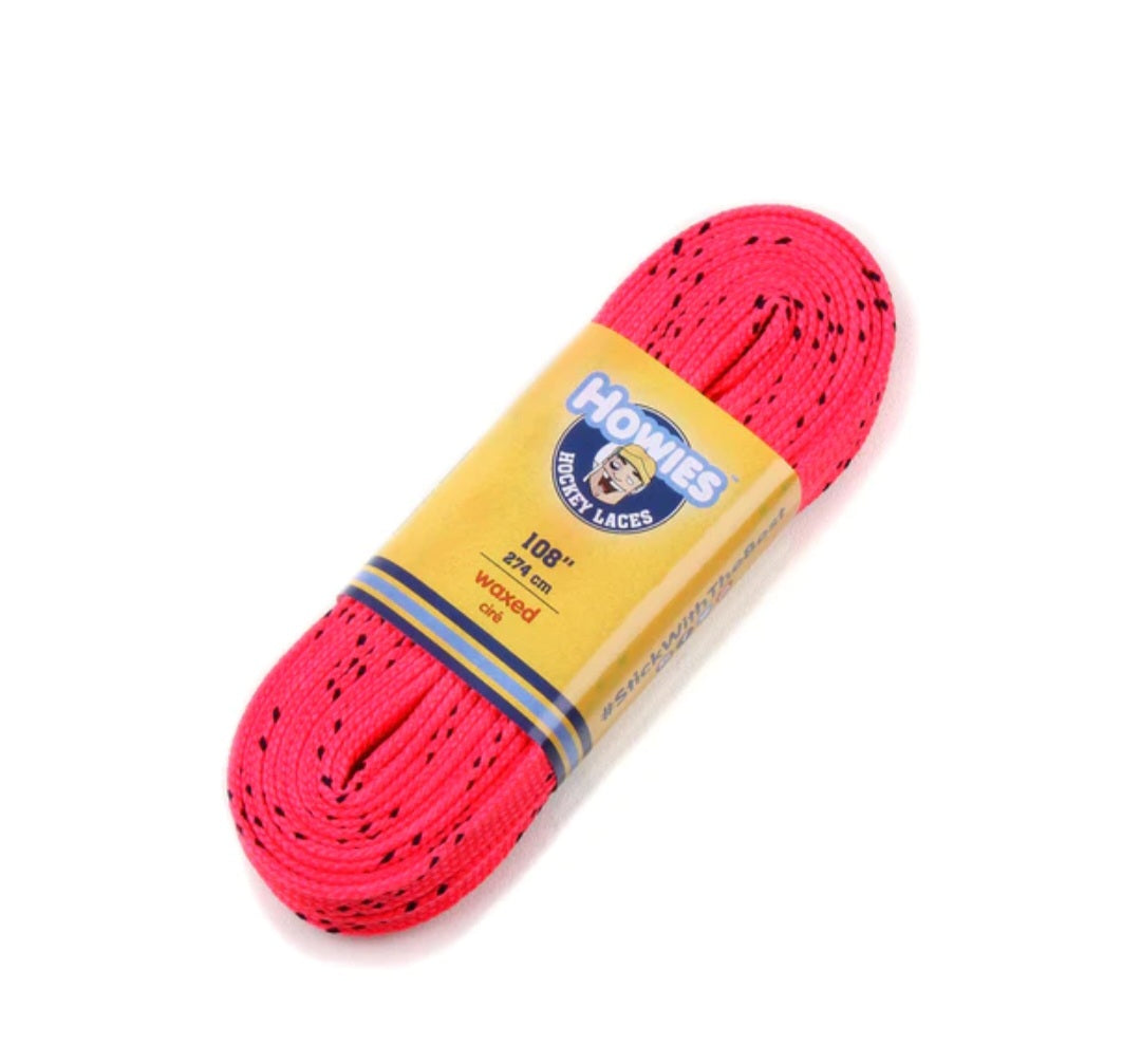 Howies Pink Waxed Laces