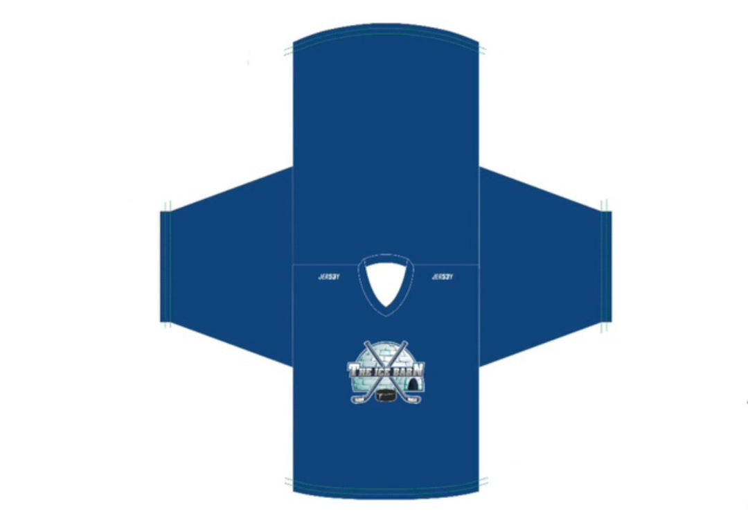 Ice Barn Training Jersey's Blue
