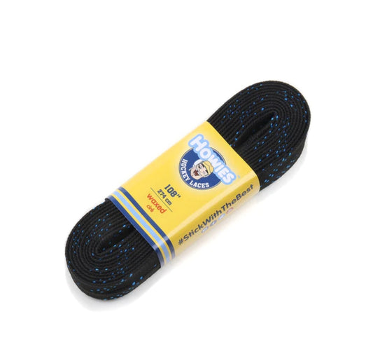Howies Black & Blue Waxed Laces