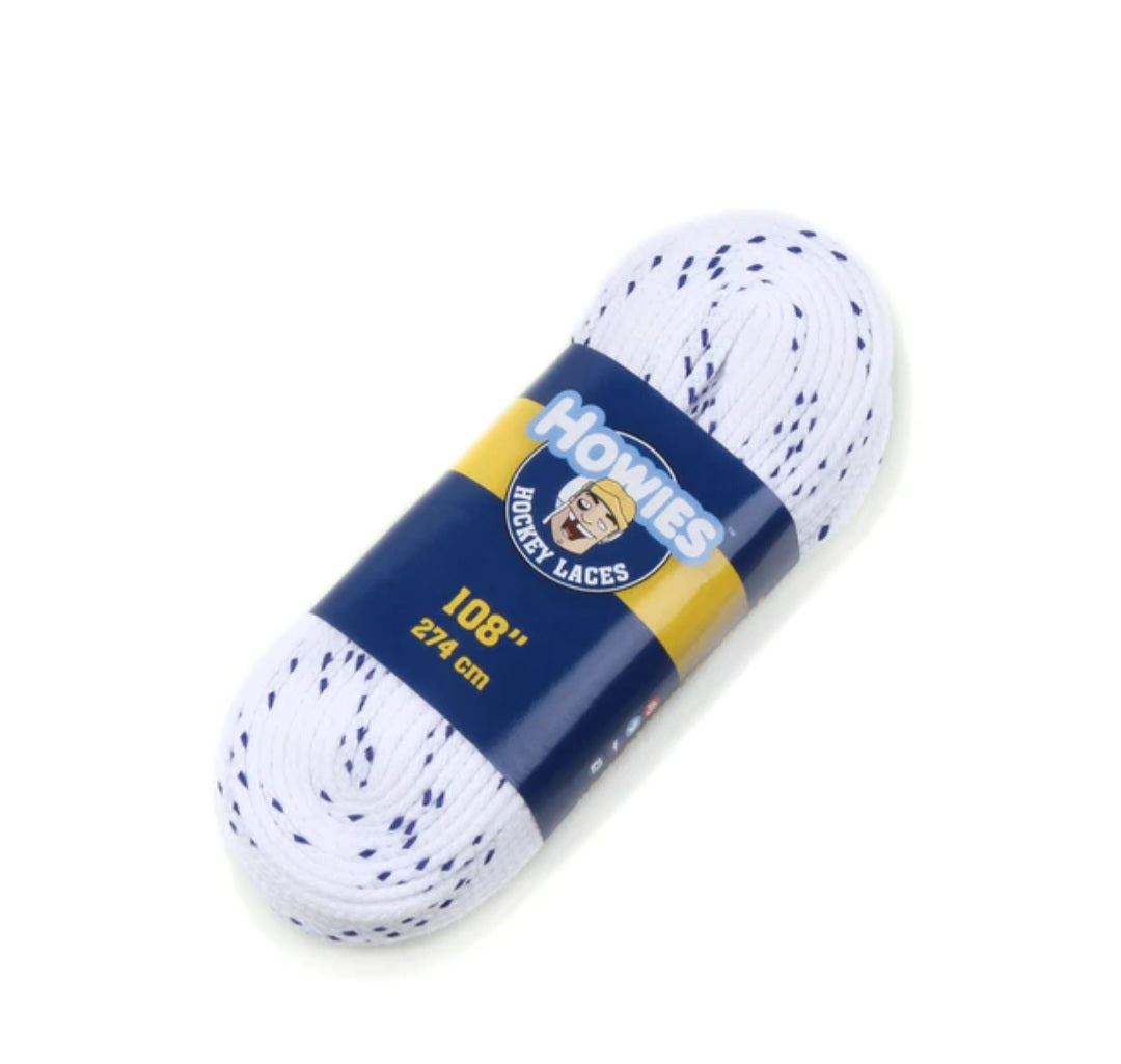 Howies White & Blue Cloth Laces