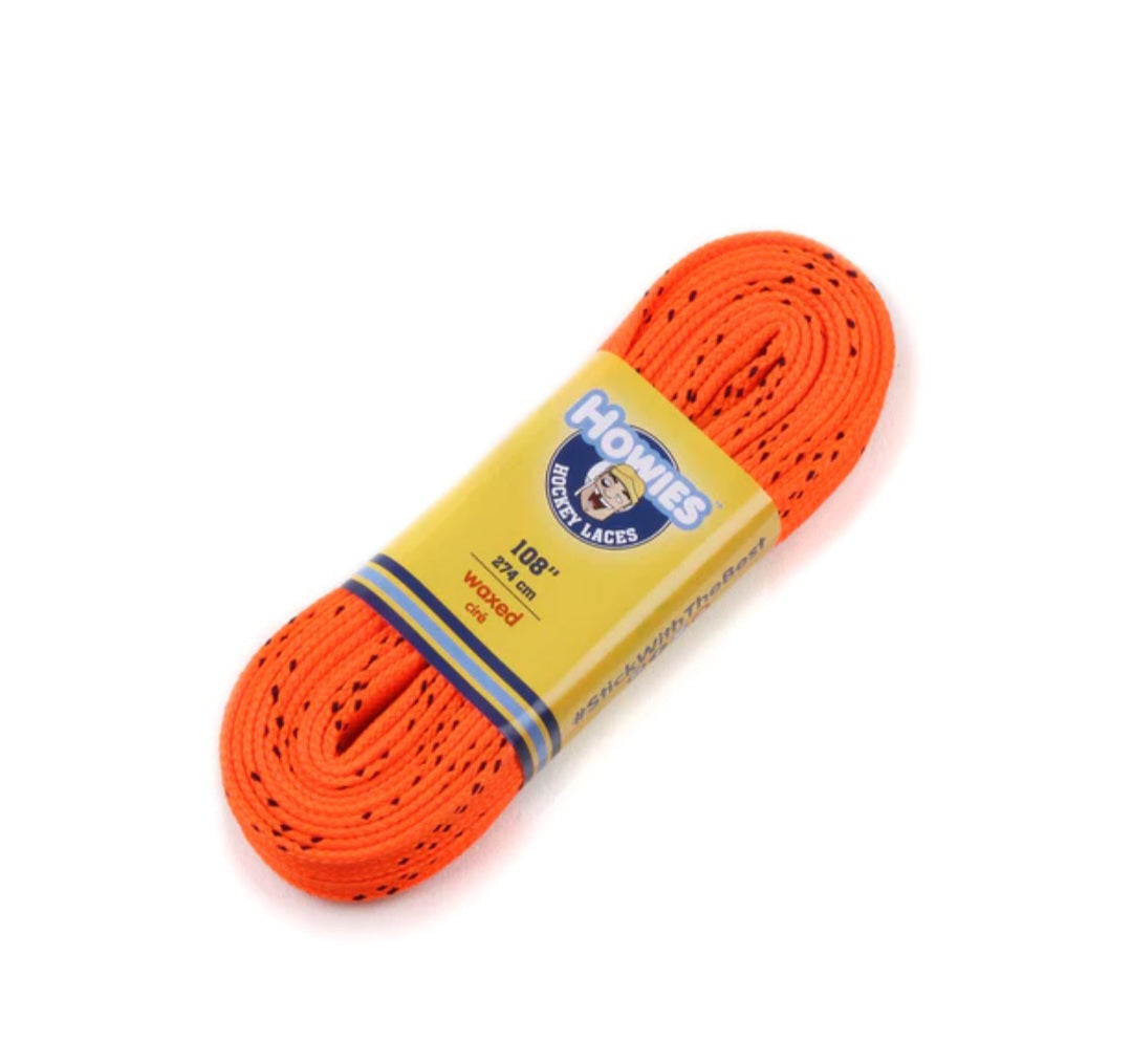 Howies Orange Waxed Laces