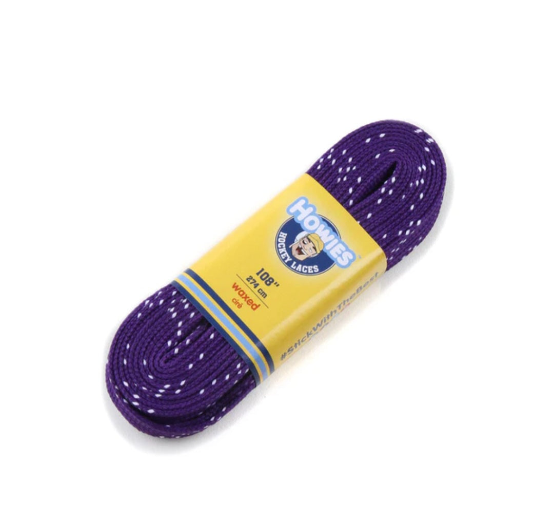 Howies Purple Waxed Laces