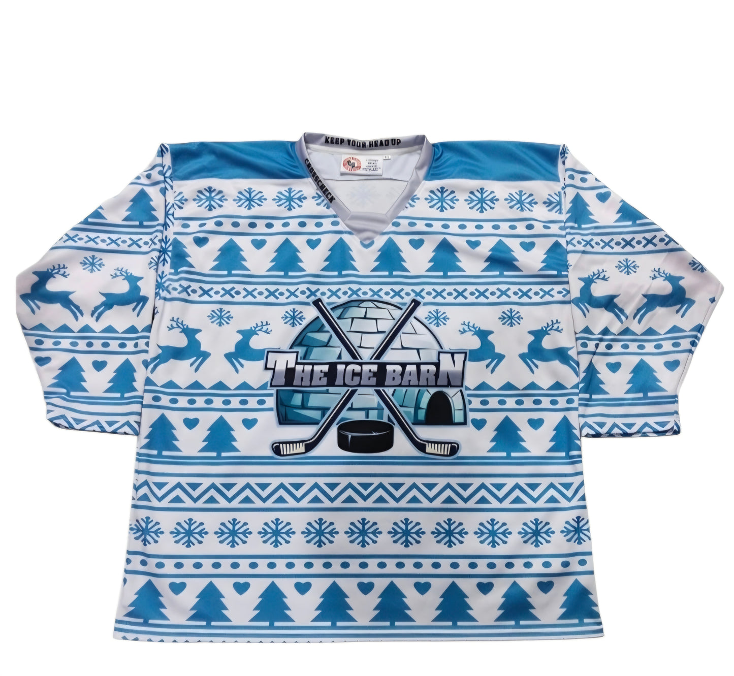 Ice Barn Christmas Jersey