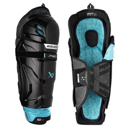 Bauer Supreme F40 Shin Guards JR
