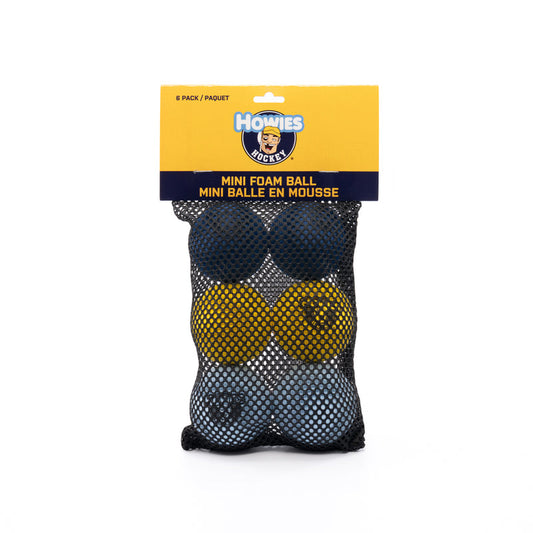 Howies Mini Stick Foam Ball - 6pk