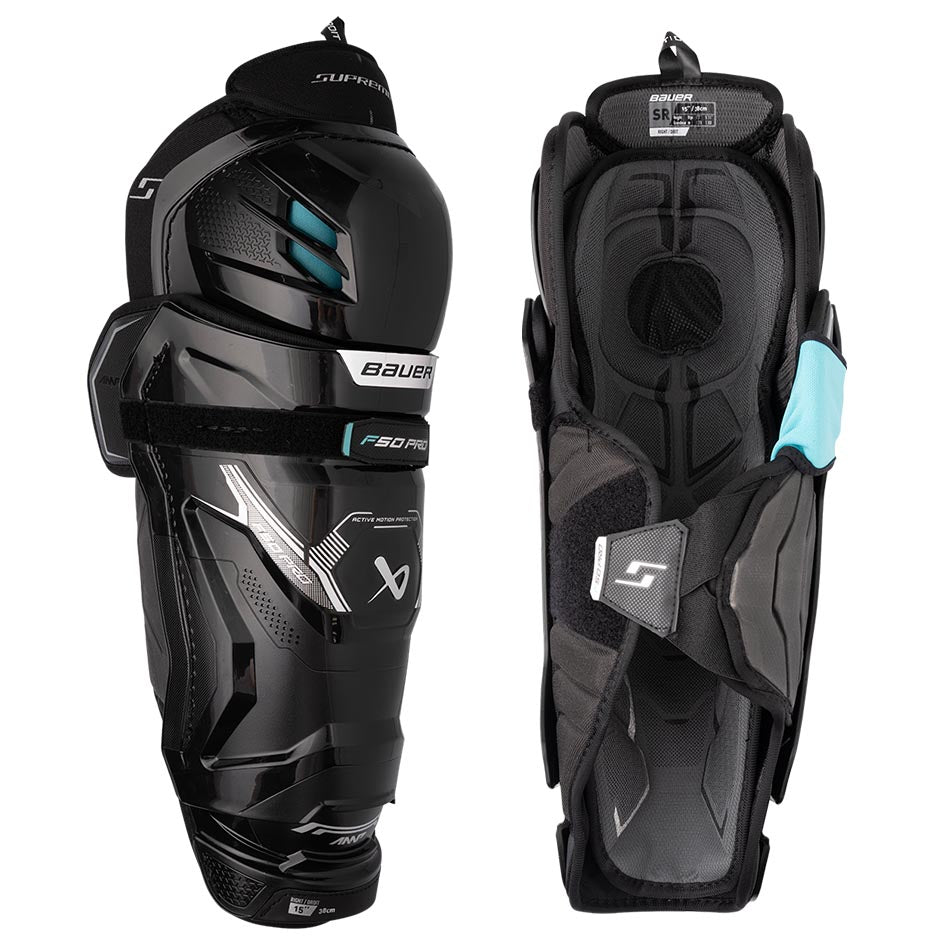 Bauer Supreme F50 Pro Shin Guards JR